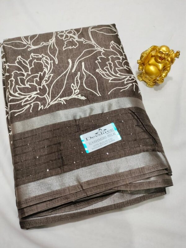 Dola Silk Saree – With Matching Blouse Piece - Image 8