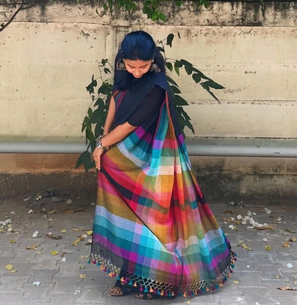 Pure Mul Mul cotton with superb tessel - Image 3