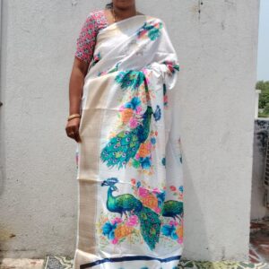 Rico Zari Dola silk saree