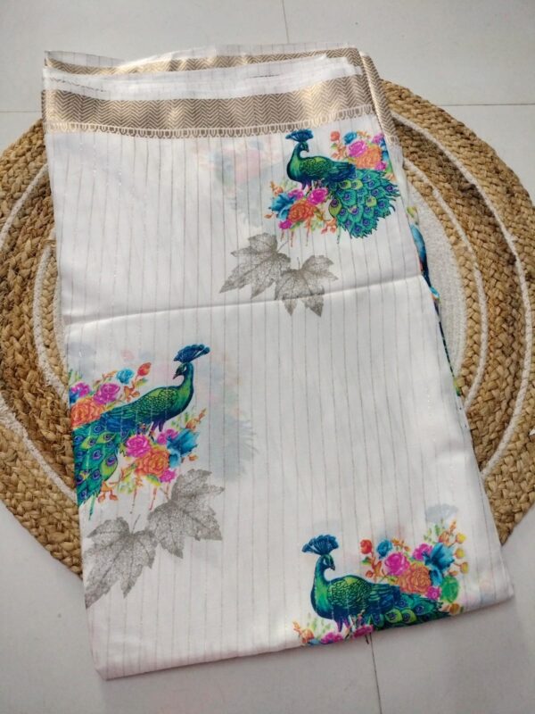 Rico Zari Dola silk saree - Image 3