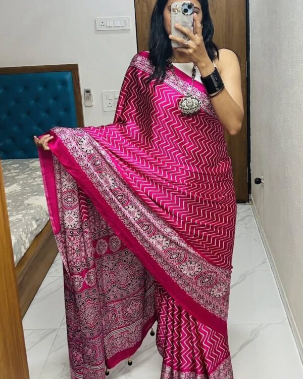 💕Gajji Silk saree collection💕 - Image 3