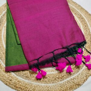 💖Khadi cotton saree💖
