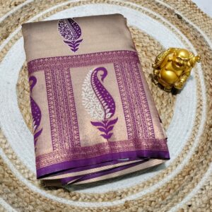 Kanchipuram Semi Silk saree