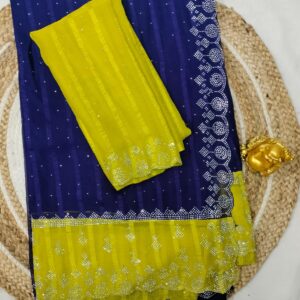 💖Stonework saree collection💖