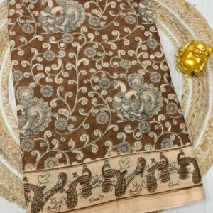 ❣️ Kalamkari design sarees💕